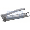 Image of Mato All Steel Grease Gun E503, a high-performance grease gun designed for professional use, meeting DIN 1283 standards. The sturdy design, precise metered delivery, and compatibility with 400g cartridges or 500g bulk fill make it a versatile choice for various applications. TÜV, DLG, and BLT approved. (Accessories not included; thread M10x1)